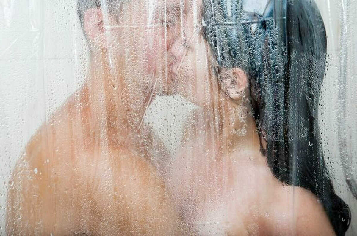Sexy shower cool down