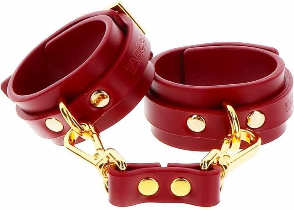 Bordeaux handboeien vegan leather