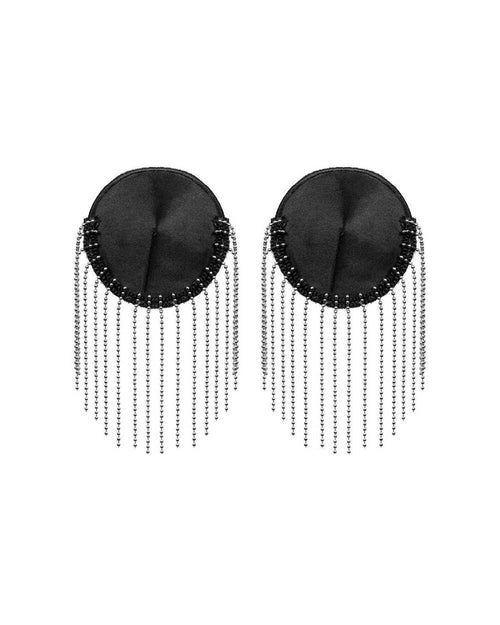 Tepelpasties met zilverkleurige metalen flosjes